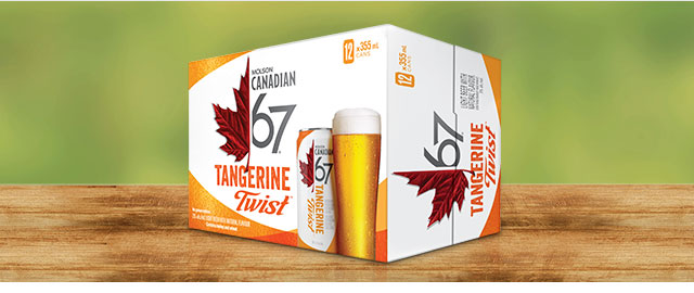 Molson Canadian 67 Tangerine Twist* coupon