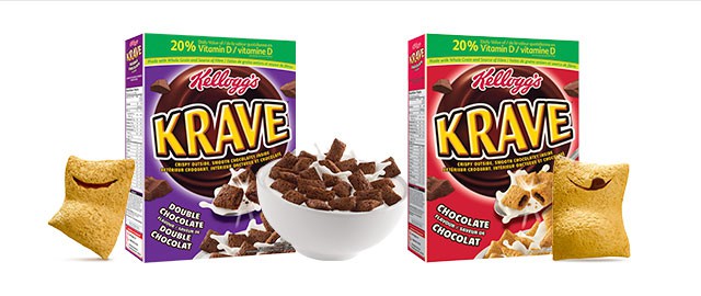 Kellogg's Krave™ cereal coupon